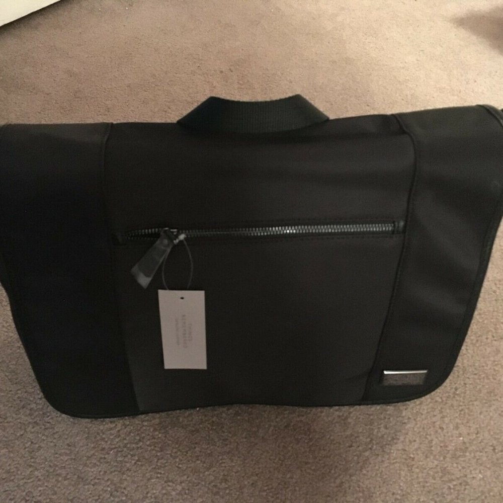 Things Remembered Black Messenger Bag